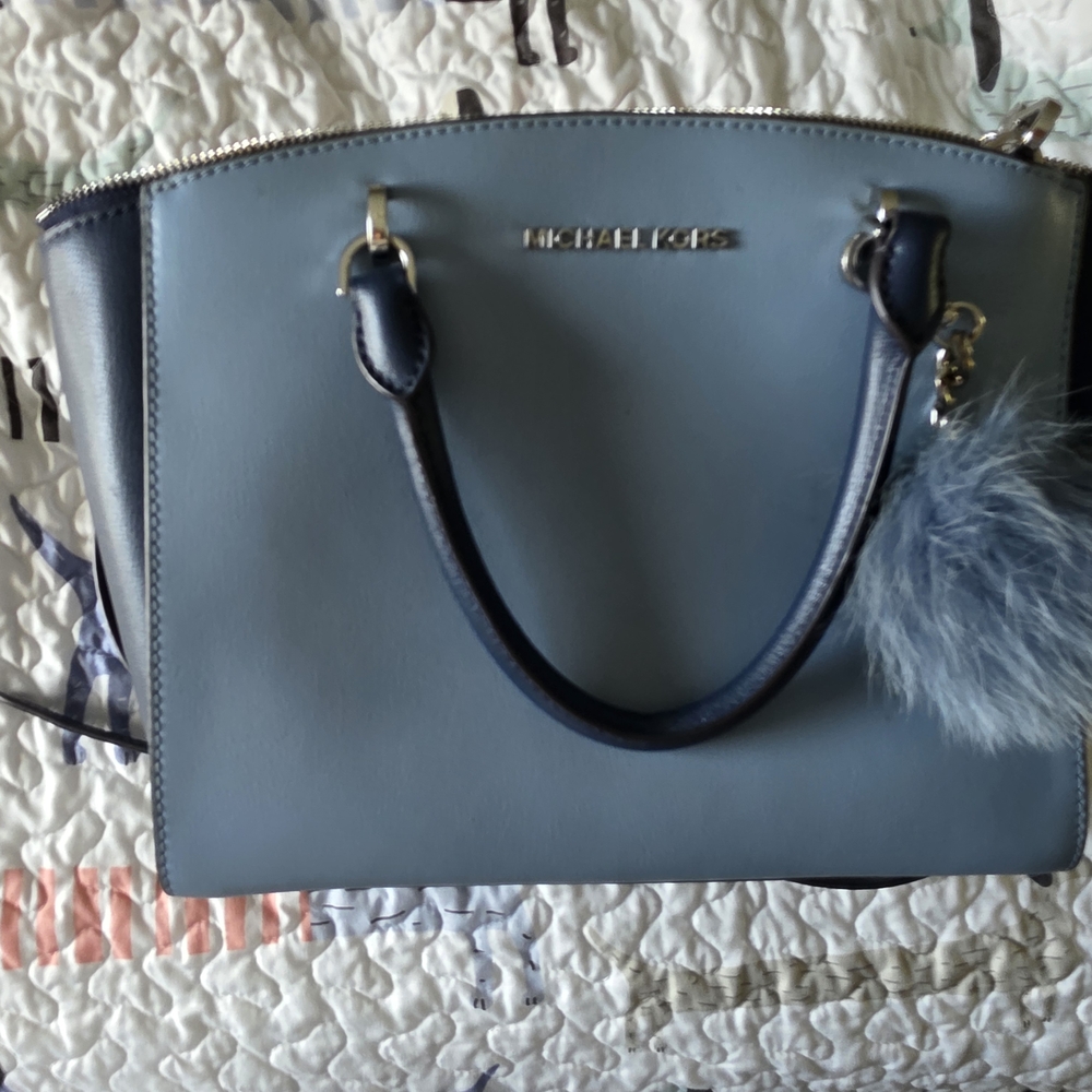 Michael Kors Blue Handbag